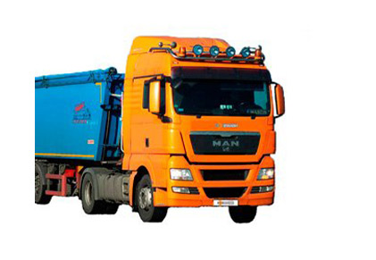 Renault/Daf (сідельний тягач, відкритий напівпричіп)